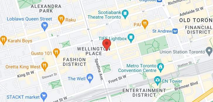 map of #1906 -8 CHARLOTTE ST